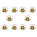10X 10W Water Flow Pump Mini Hydro Generator Turbine Flow Hydraulic Conversion 12V. 