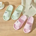 【WEJA】Women Summer EVA Slippers Indoor Home Bath Non Slip Soft Wide Comfort Couple Slippers Unisex Outdoor Beach Flip Flops Men Slides. 