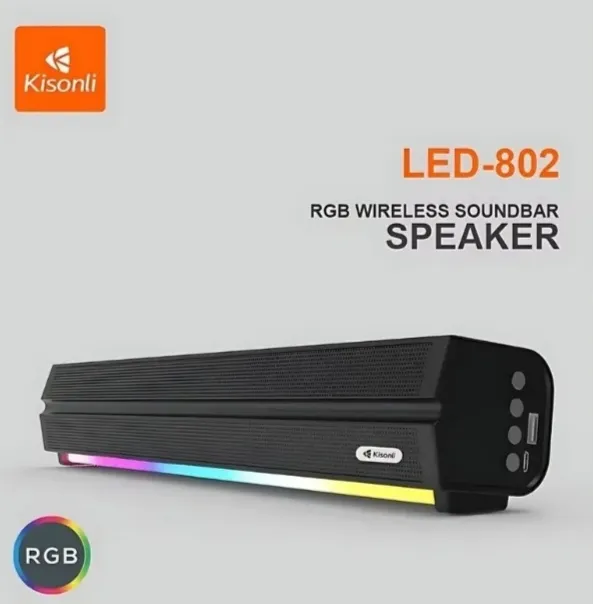KISONLI%20LED-802%20RGB%20WIRELESS%20BT%20SOUNDBAR%20-%20Image%203