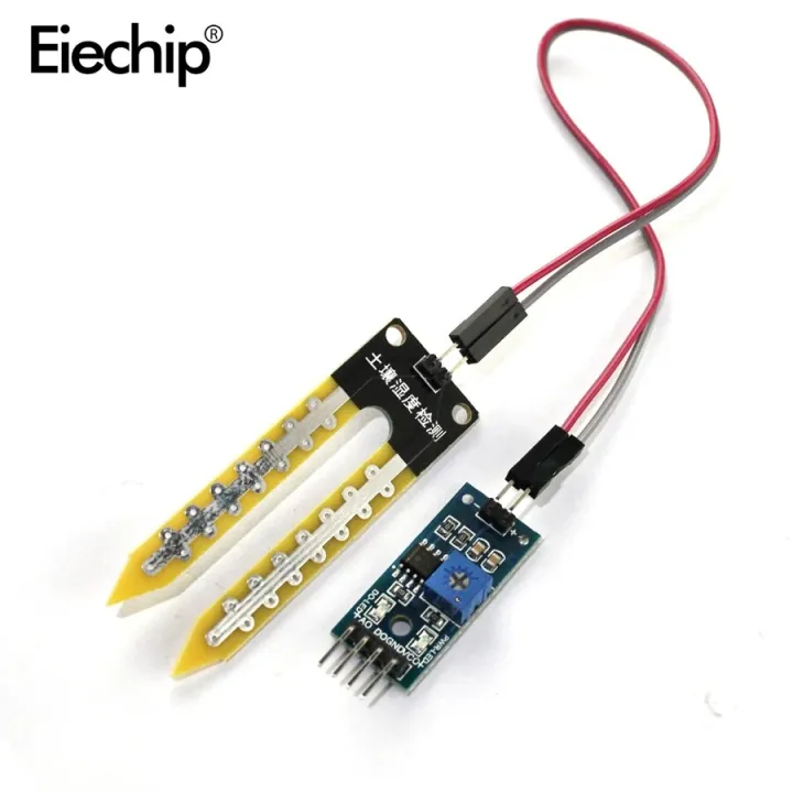 Car developed Arduino sensor module humidity [US code] soil moisture ...
