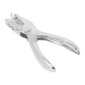 Single Hole Puncher, Labor Saving 3mm Hole Punching Tool for Home School Office. 