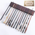 26 Kinds of 35-42cm Metal Core Magic Wands Toys Hermione Ron Dumbledore Malfoy Magical Wand Toy Children Christmas Gift 2022 New. 