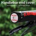 2x Bike Handlebar End Bikes Bar End Metal Durable Bike Handle Bar Caps for Cycling BMX Foldable Bikes Mountain Road Bike Equipment. 