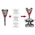 Outdoor Protective Equipment Upper Body Shoulder Strap Mountaineering Safety Belt Climbing Belt Downhill Rescue. 
