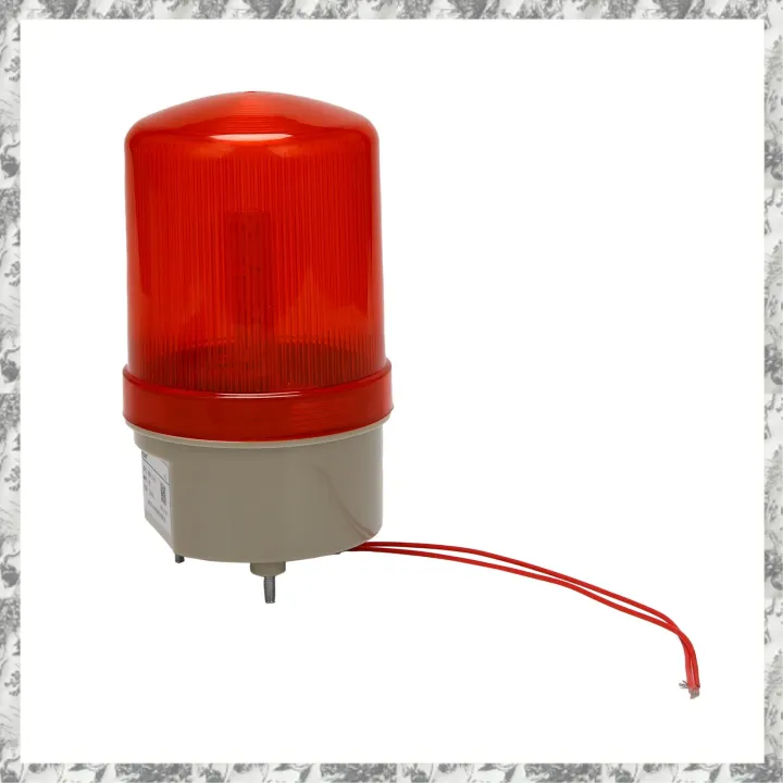 Industrial Flashing Sound Alarm Light,BEM-1101J 220V Red LED Warning ...