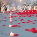 100Pcs Rose Petals Wedding Party Romantically petals Decorations. 
