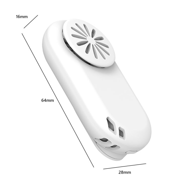 Air Face Fan Personal Breathe Cooler Wearable Air Purifier USB Mini Portable Mask Clip Fan Electric Air Conditioning Cooling Fan