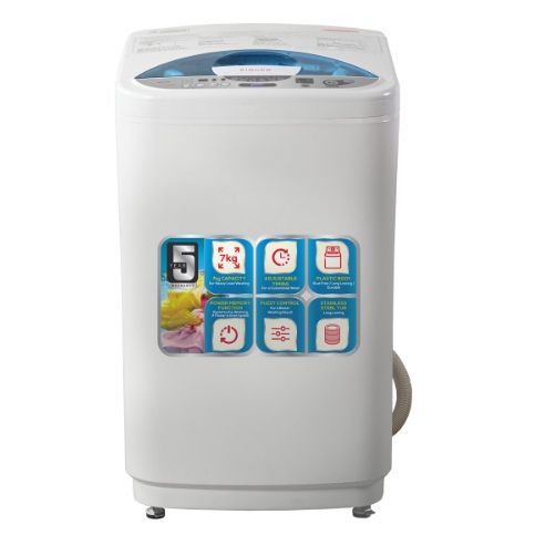 Singer Fully Automatic Washing Machine Top Load 7Kg