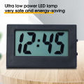 Mini Small Digital Desk LED Display Clock Travel Electronic Clock Home Office Desk Clock. 