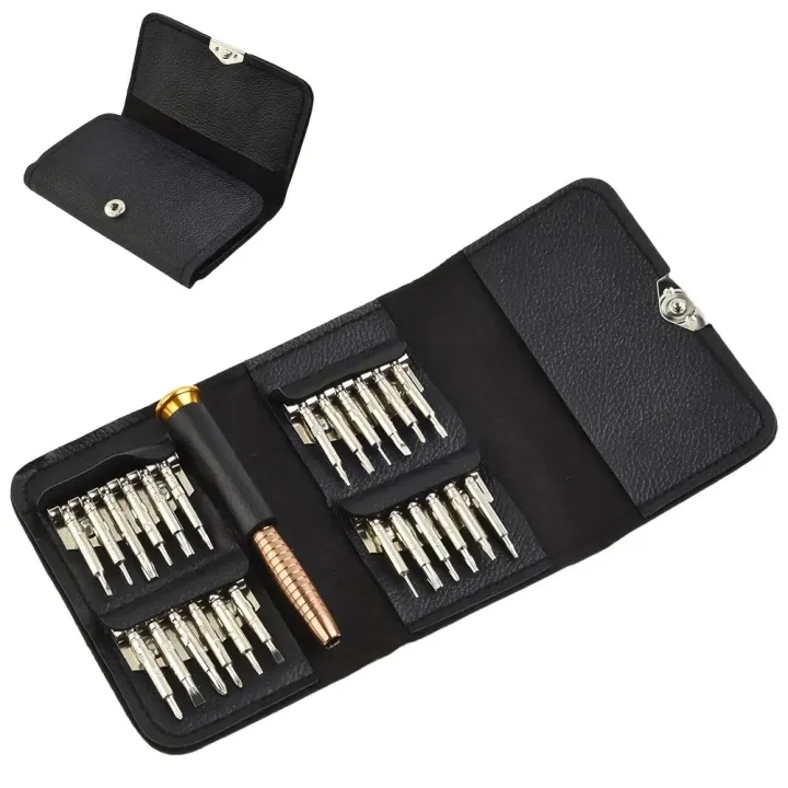 25 in 1 Cell Phone Disassembly Tools Repair Set 25 in 1 Portable Screwdriver Set Computer Cell Phone Repair Tools