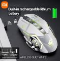 Xiaomi Gaming Mouse Wireless Computer Gamer Silent PC Mause For Laptop PC Games E-Sports 2.4G Backlight Computer Mice In Stock. 