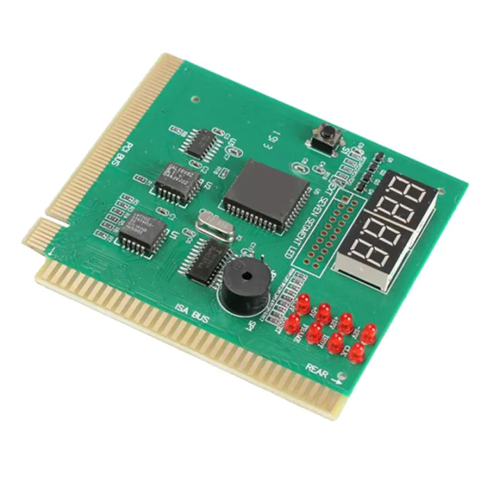 4-Digit LCD Display PC Analyzer Diagnostic Card Motherboard Post Tester ...
