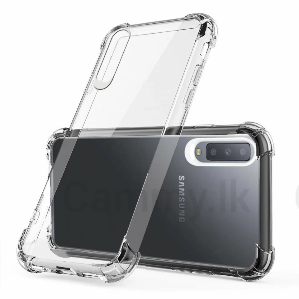 Airbag Transparent Cover For Samsung A50 Luxury Shockproof Clear