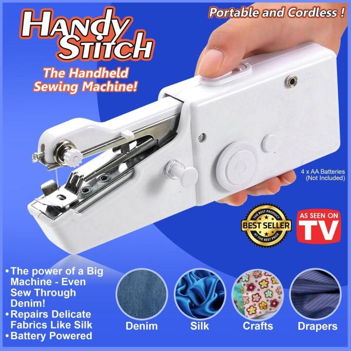 Handheld Stitch Machine Handy Stitch Portable Handheld Sewing Machine Mini Stitching Device For ...