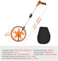 Measure Wheel, Distance Measuring Wheel, Wheel Measuring Tool, Rolling Measurement Wheel, Collapsible with Backpack,10 KM, 12’’ Diameter Wheel - Adapt to Various Roads - TOOLMAK. 