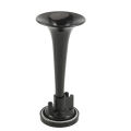 2PCS Black Air Horn Dual Trumpet Air Pump Air Horn Pipe Car Truck Train Boat. 