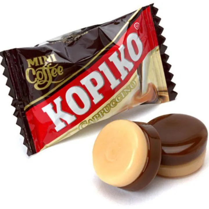 Kopiko Cappuccino Coffee Candy 50 Packets (50 x 3.5g)