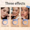 Charly Powder With Mirror and Makeup Puff 3 Colours of Make Up CProfessional Make Up Compact Powder Makeup Cosmetics Charle Powder Natural Glow Face Powder Talc Long-lasting Full Coverage Face Makeup Setting Powder Makeup Foundation Cosmetics. 