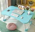 NEW Adjustable Folding Laptop Stand Holder Study Table Desk Wooden Foldable Computer Desk for Bed Sofa Tea Serving Table Stand Lap Desk with Storage Drawer, Holders for Cup and Tablet, Laptop Bed Tray Table with Foldable Legs, Laptop Bed Stand,. 
