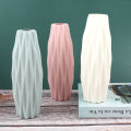Flower Vase Decoration Home Plastic Vase White Imitation Ceramic Flower Pot SEVICH. 