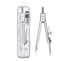 Drawing Compass with Box Stainless Steel Student Compass Math Geometry Tools For Circles Geometry Tool Set For Students. 
