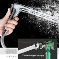 iFlashDeal Bidet Spray Bathroom Toilet Handheld Bidet Sprayer for Shower Diaper Cleaner Hand Held Sprayer Water Spray Cleaning Hygienic Nozzle ABS Shell Adjustable Water Pressure. 