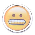 【Hottest Trends】Car Room Funny Round Mini 3D Car Auto Motorcycle Badge Logo Emblem Sticker SUV Truck Car-Styling 35mm Big Red Tongue Style. 