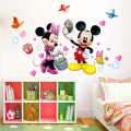Wall stickers for baby room Mickey Mouse Minnie Mouse Disney Kids. 