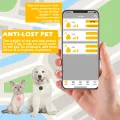 Portable Mini GPS Bluetooth Anti Lost Tracker For Old Men Kid Pet Bluetooth 5.0 Mobile Key Round Tracking Smart Finder Locator. 
