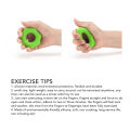 Finger Exerciser Set, Multipurpose Finger Stretcher Hand Grip Strengthener Green Improve Stiffness Relieve Pressure Silicone for Strength Training. 