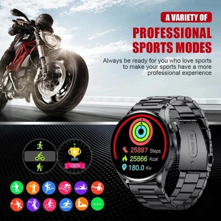 2024%20New%20GT3%20Pro%20Smart%20Watch%20Men%20Women%20AMOLED%20420*420%20HD%20Screen%20Heart%20Rate%20Bluetooth%20Calls%20Waterproof%20SmartWatch%20For%20Android%20IOS%20-%20Image%205
