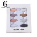 Plastic Brooch 8 Pcs Anti-slip Collar Pins for Headwrap Scarf Fixing Lightweight Durable Safety Pins for Clothing Buyers' Favorite. 