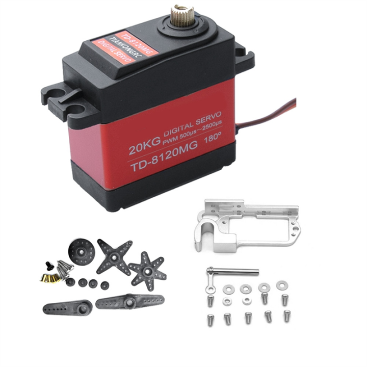 20KG Digital Servo Large Torque+20KG Servo Parabolic Switch Device Aerial Vehicle Throw Device for RC Drone Cars