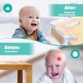 4PCS Kids Safety Table Transparent Corner Protectors, Baby Proofing Safety Furniture Table Glass Edges Protection Guards, Kids Soft Table Corner Protectors against Sharp Corners. 
