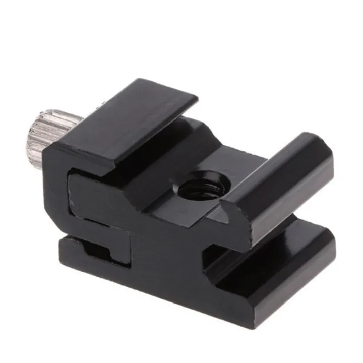 Hot%20Shoe%20Flash%20Bracket%20Camera%20Metal%20Cold%20Shoe%20Mount%20Adapter%201/4%20Tripod%20Screw%20-%20Image%203