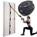 Pull Rope Multifunction Yoga Fitness Equipment Black Durable Resistance Band Easy Set Up Space Saving Gym Attachment Elastic Training. 