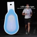 LED Safety Light Battery Powered Clip-on Magnetic Silicone Lights 3 Light Modes Flashlight for Hiking Walking Running Jogging. 