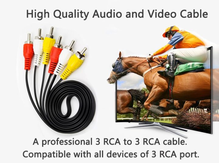 3M%20Audio%20Video%20Cable%20Length%20DVD%20Player%20TV%20Universal%203%20RCA%20Male%20to%203%20RCA%20Male%20-%20Image%203