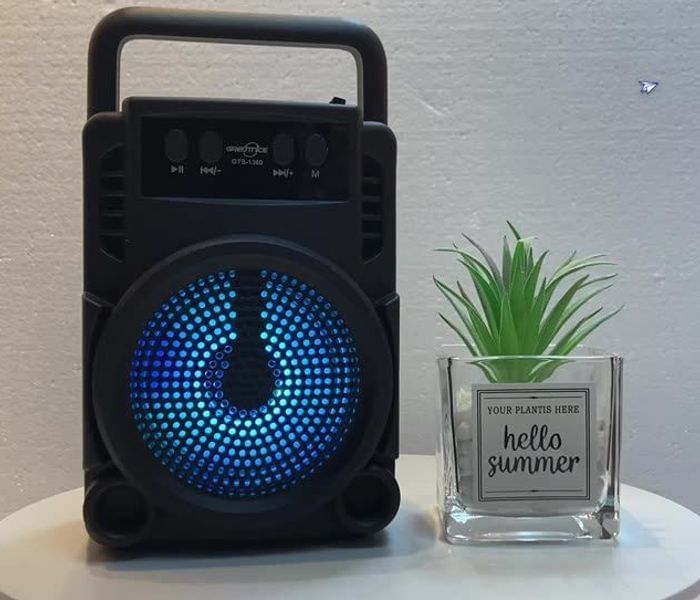 3 inches GTS 1360 Portable Wireless Stereo Bluetooth Speaker
