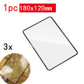 A5 Full Page Large Sheet Magnifier Magnifying Glass Reading Aid Lens Fresnel Ne Reading Glass Lens Book Page Magnification X3. 