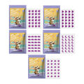UV Detection Stickers for Sunscreen Solar Sun Protection Self-Adhesive Facial Sunblock Reminder Body Kids Adult Sunny Test Patch. 