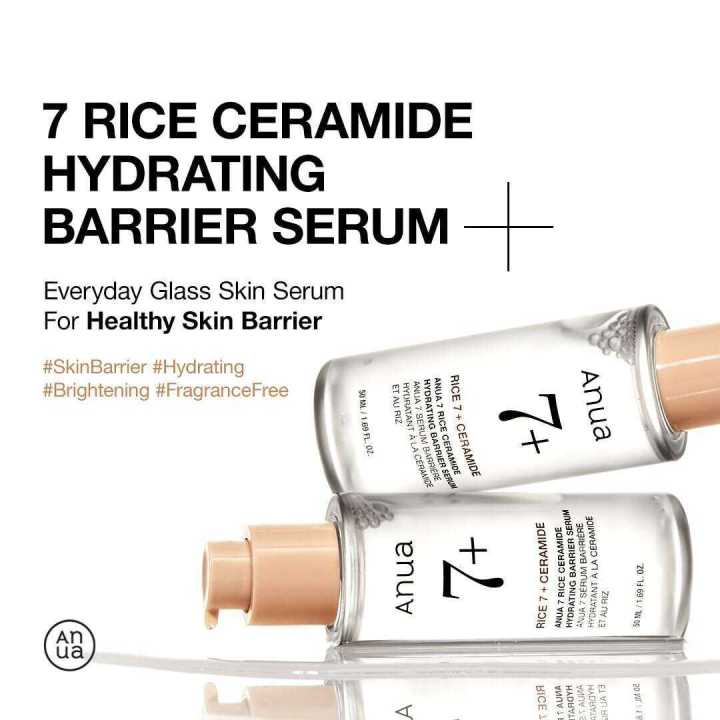 Anua%20Rice%2070%20Milky%20Toner/%20Enzyme%20Brightening%20Cleansing%20Powder/%20Ceramide%20Hydrating%20Barrier%20Serum/%20Moisturizing%20Milk%20-%20Image%205