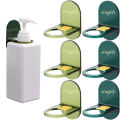 Wall Mounted Self-Adhesive Bottle Shelf Shower Organizer Holder Shelves Hanger Bathroom Accessories. 