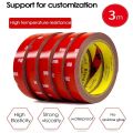 Tape 3m/Roll Car Special Double Sided Tape Extra Strong Adhesive Double-sided Tape Foam Nano Glue Pad Water Resistant Double Gum Tape. 