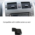4X Front Center Side Air Vent Outlet Tab Clips, AC Vent Adjustment Buckle Repair Kit for Toyota Corolla 2009-2013. 