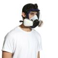 8100 Full Face Gas Mask Chemical Mask Dust Respirator Paint Insecticide Sprayer Silicone Full Face Filter Gas Mask. 