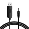 587D USB 5V to DC9V 12V Adapter Converter Cable USB to DC3.5mm 5.5mm for Router Mini Fan Speaker WIFI Charging Bank Connector. 