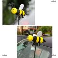 Redhot Car Antenna Toppers Cute Smiley Honey Bumble Bee Aerial Ball Antenna Topper. 