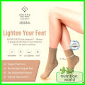 HOT AULORA SOCKS with Kodenshi® - Women (Soft Beige). 