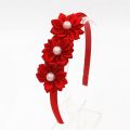 Cute Hairband Pearl Flower Hair Band Kids Beautiful Headband Princess Headwear Girls Hair Accessories. 